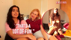 Ersties – Sexy German Babes Have Hardcore Lesbian Sex With a Blindfold