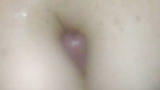 From the front and behind, fucking the tits and facial cumshot on the sweaty married woman