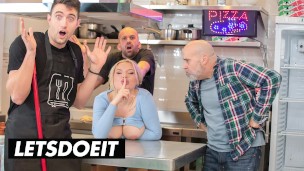 Curvy MILF Miss Jackson Fucks Big Dick StepSons – LETSDOEIT