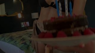 His Kinky Birthday Wish Comes True – Amateur Prostate Massage – Pure Pleasure