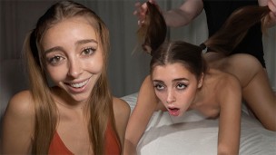 MANHANDLED BY HER ROOMMATE – Desperate Spanish Teen Fucked Like Meat – TIKTOK LIFE – Mary Popiense